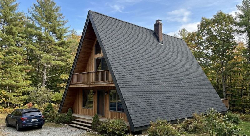 A Frame Roof Installation in Haymarket, VA
