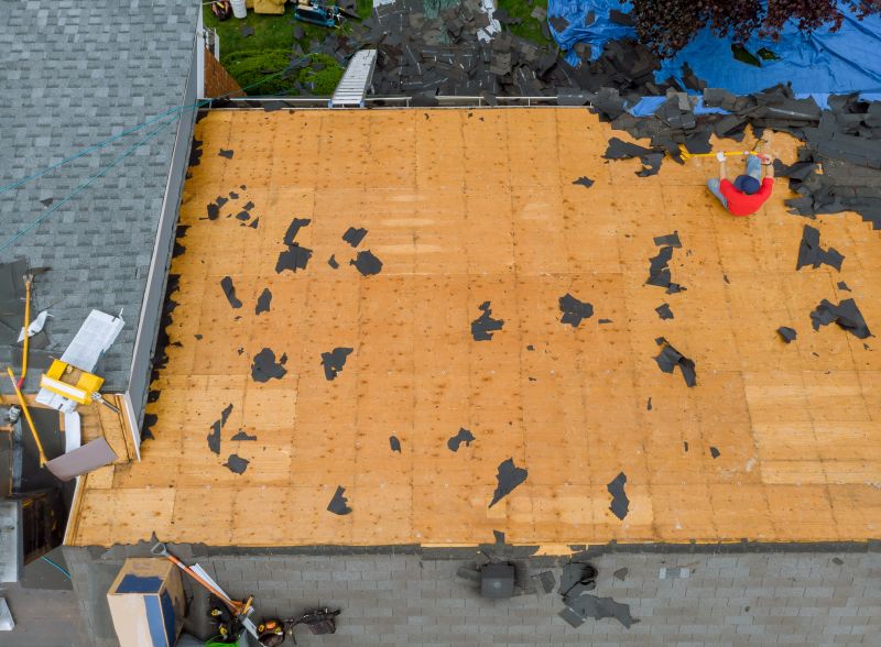 A Frame Roof Installation in Haymarket, VA