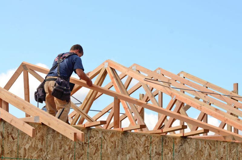 A Frame Roof Installation in Haymarket, VA