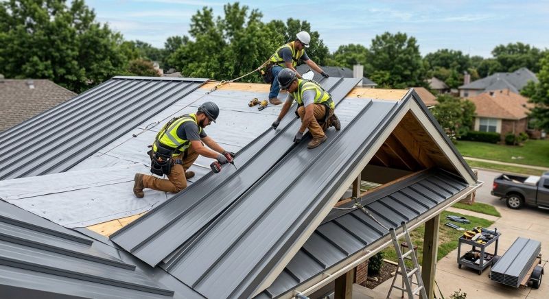 Aluminum Roof Installation in Round Hill, VA