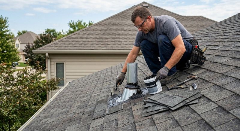 Asphalt Roof Leak Repair in Centreville, VA