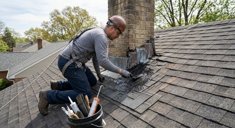 Asphalt Roof Leak Repair in Centreville, VA