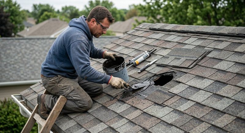 Asphalt Roof Leak Repair in Loudoun County, VA