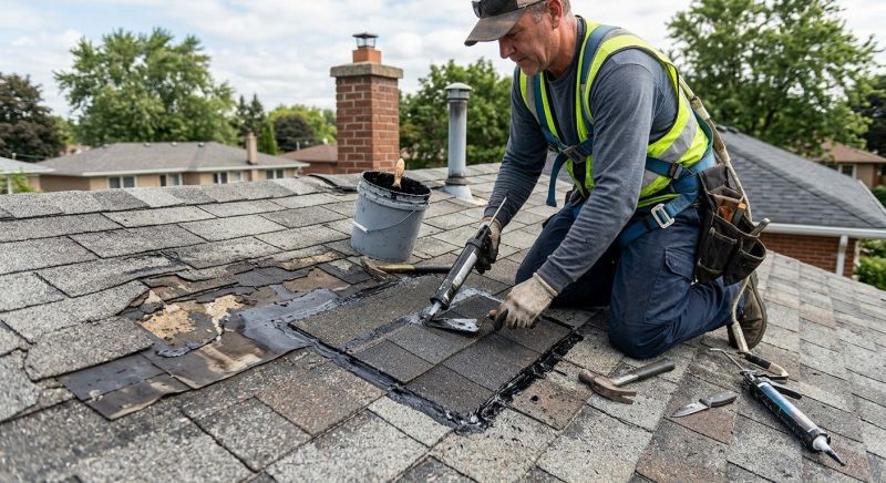 Asphalt Roof Leak Repair in Poolesville, MD