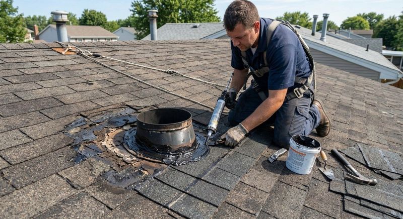 Asphalt Roof Leak Repair in Woodbridge, VA