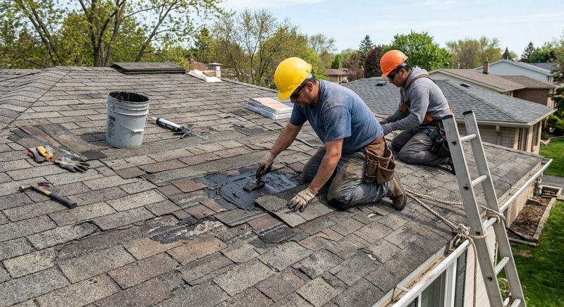 Asphalt Roof Repair in Fairfax County, VA