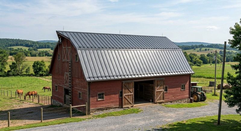 Barn Roof Replacement in Bealeton, VA