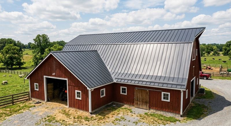 Barn Roof Replacement in Middleburg, VA