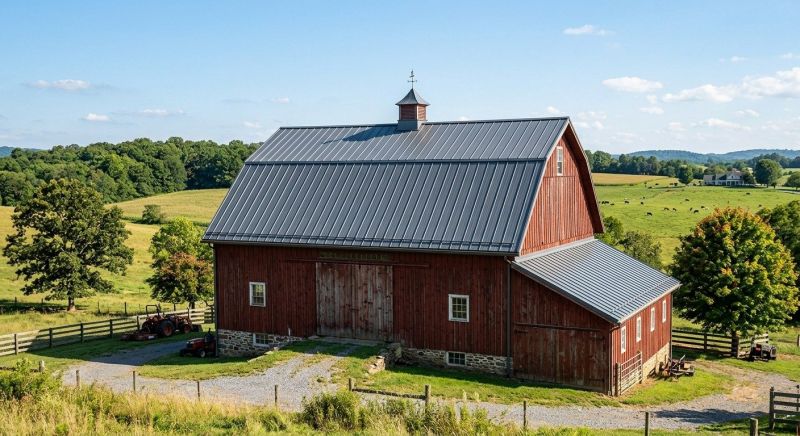 Barn Roof Replacement in Oakton, VA