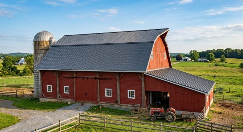 Barn Roof Replacement in Potomac, MD