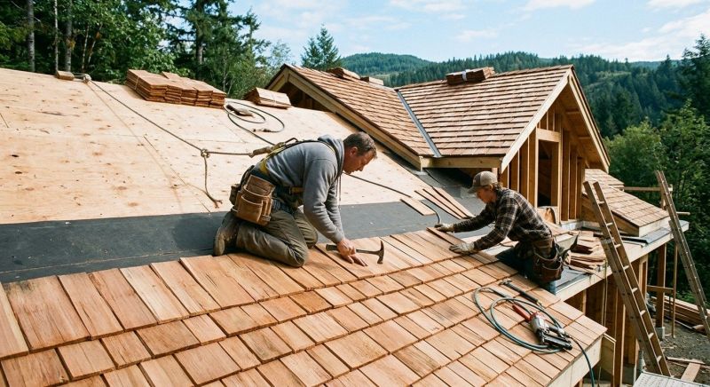 Cedar Roof Construction in Haymarket, VA