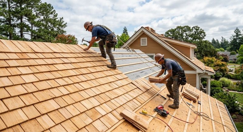 Cedar Roof Installation in Aldie, VA