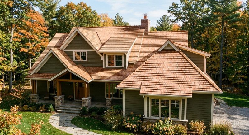 Cedar Roof Installation in Chantilly, VA