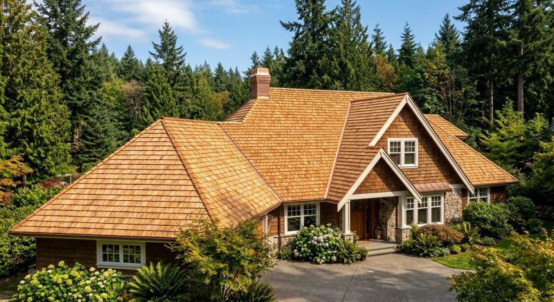 Cedar Roof Installation in Middleburg, VA