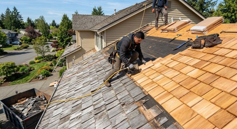 Cedar Roof Replacement in Annandale, VA