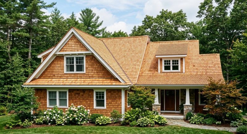 Cedar Shake Roof Construction in Centreville, VA