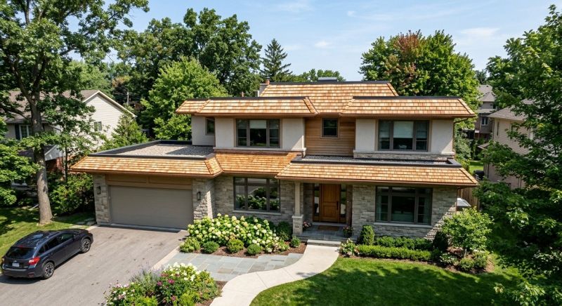 Cedar Shake Roof Construction in Fairfax, VA