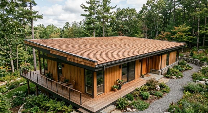 Cedar Shake Roof Construction in Round Hill, VA