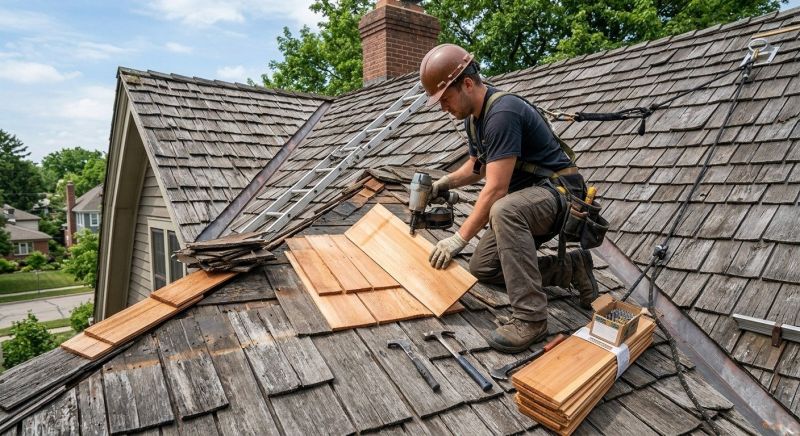 Cedar Shingles Repair in Sterling, VA