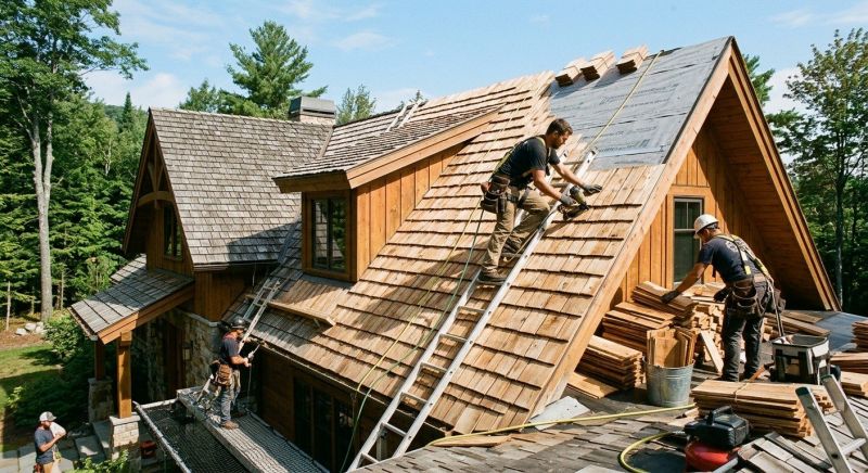 Cedar Shingles Replacement in Leesburg, VA