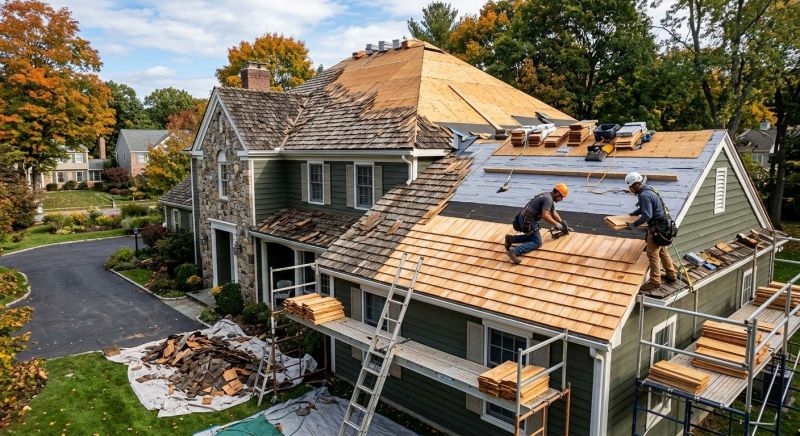 Cedar Shingles Replacement in Round Hill, VA