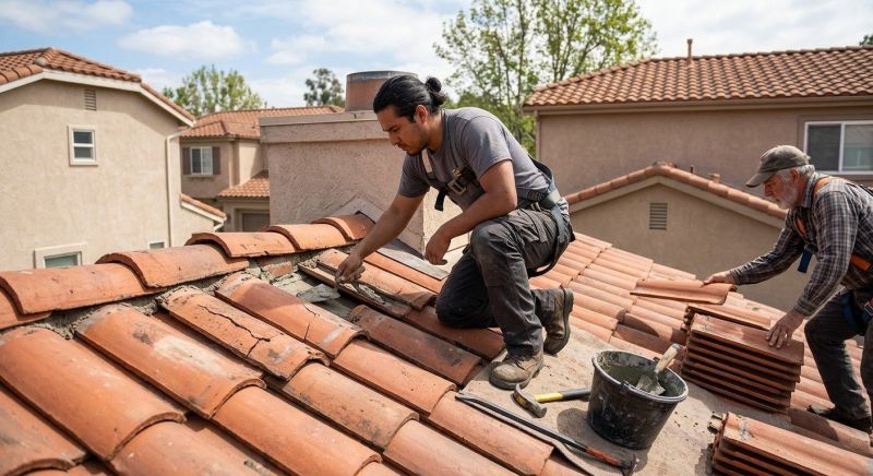 Clay Roof Leak Repair in Haymarket, VA
