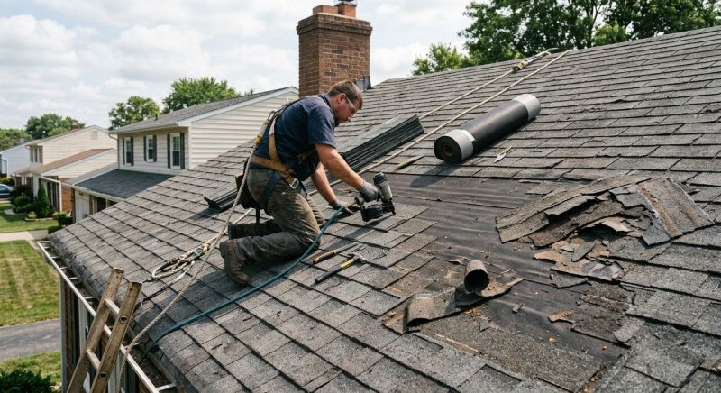 Damaged Roof Repair in Ashburn, VA