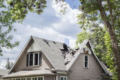 Damaged Roof Replacement in Round Hill, VA