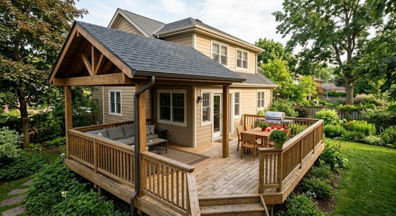 Deck Roof Construction in Haymarket, VA