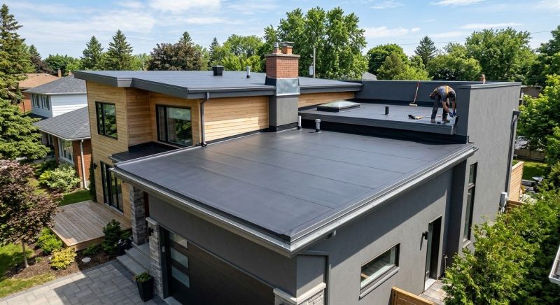 Epdm Roof Installation in Burke, VA
