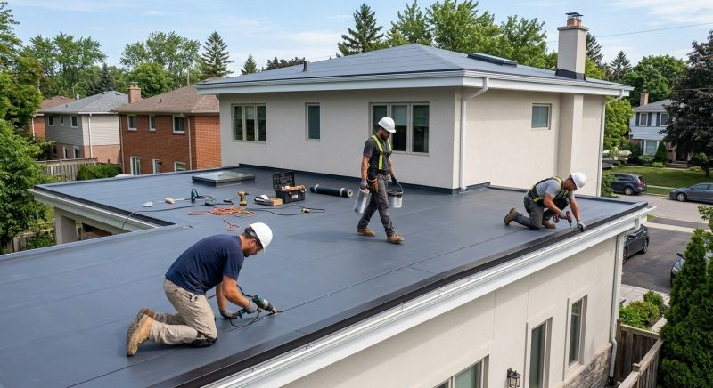 Epdm Roof Installation in Fairfax, VA