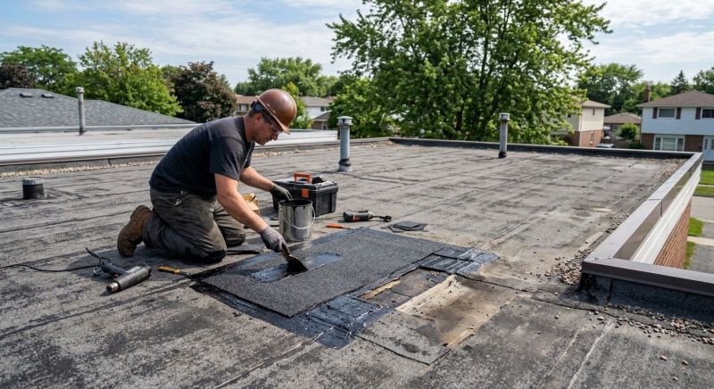 Flat Roof Repair in Prince William County, VA