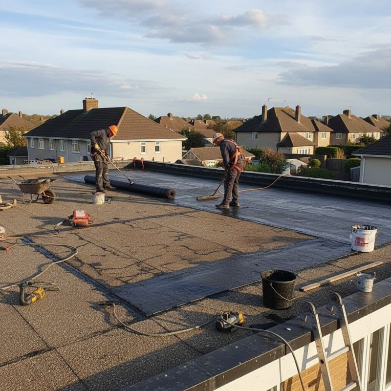 Flat Roof Repair in Woodbridge, VA