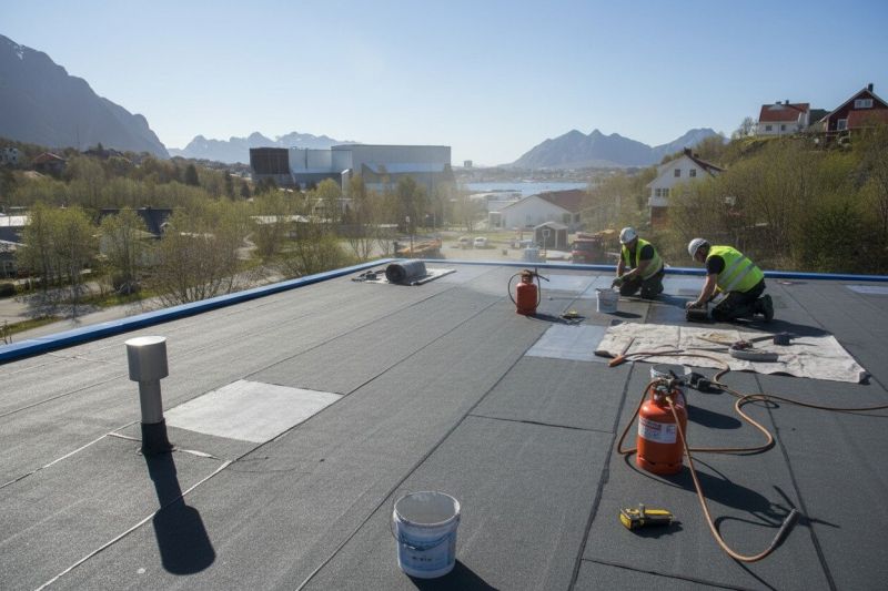Flat Roof Replacement in Woodbridge, VA