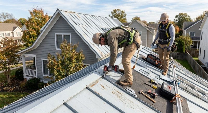Galvanized Roof Repair in Haymarket, VA