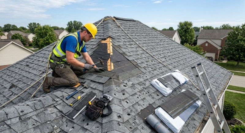 Hail Damage Roof Repair in Upperville, VA