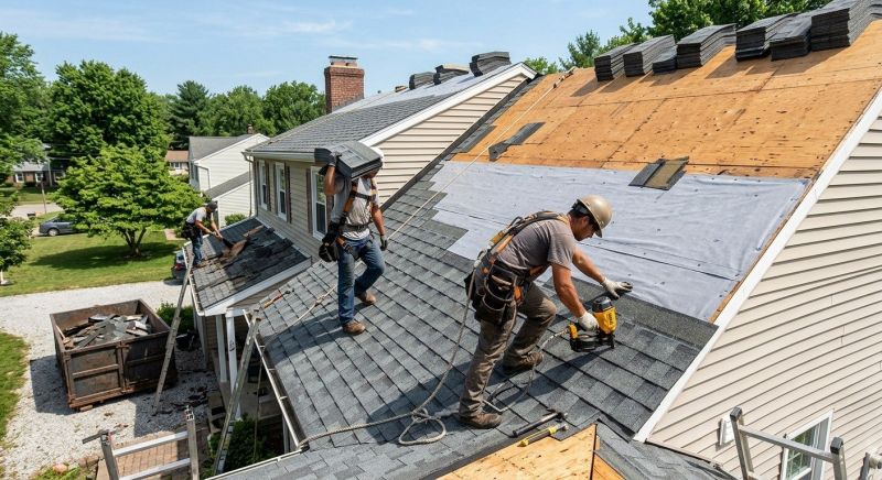 Hip Roof Shingle Replacement in Haymarket, VA