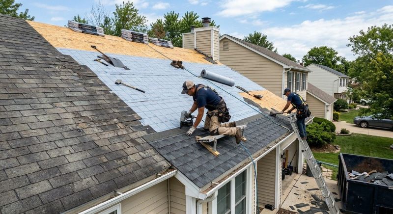 Hip Roof Shingle Replacement in Haymarket, VA