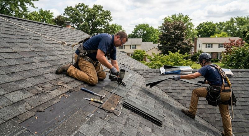 House Roof Repair in Haymarket, VA