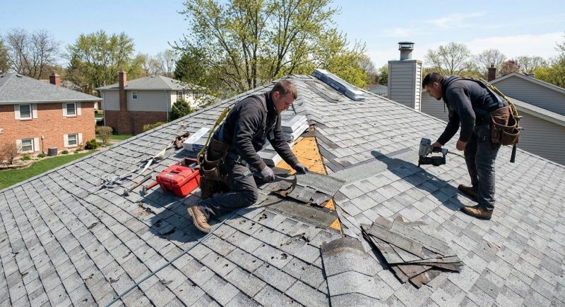 House Roof Repair in Marshall, VA