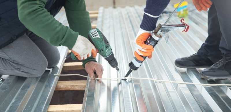 Metal Roof Flashing Repair in Haymarket, VA