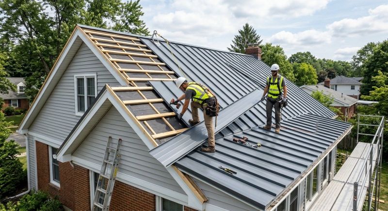 Metal Roof Installation in Round Hill, VA
