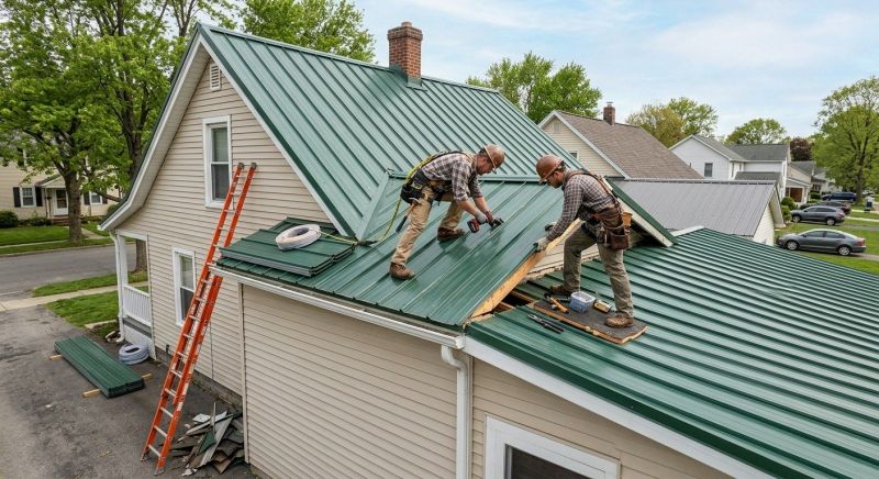 Metal Roof Repair in Great Falls, VA