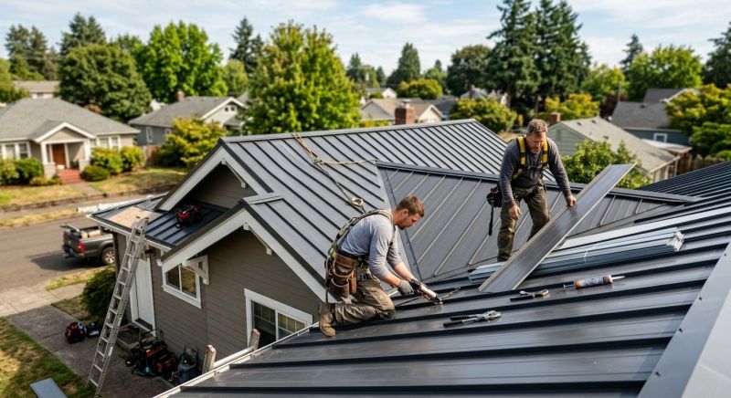 Metal Roof Repair in Middleburg, VA
