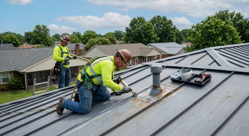 Metal Roof Repair in Reston, VA