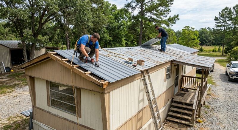 Pole Barn Roof Repair in Fauquier County, VA