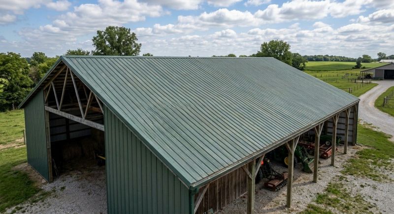 Pole Barn Roof Repair in Potomac, MD