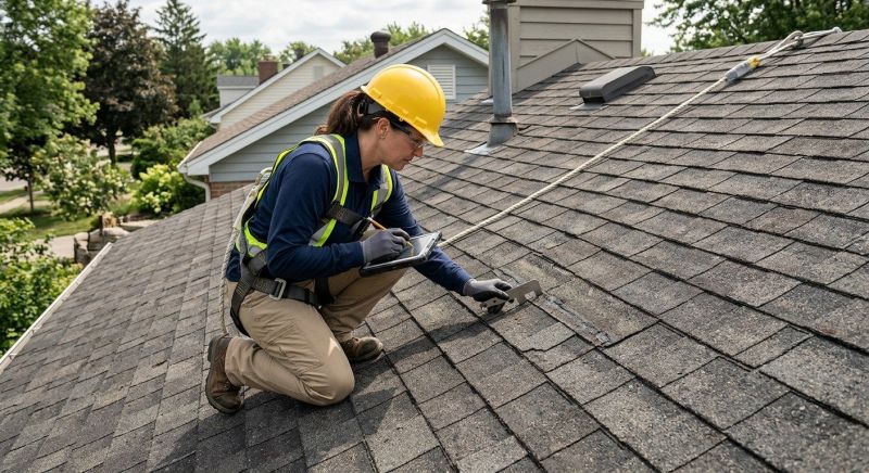 Roof Damage Inspection in Potomac, MD
