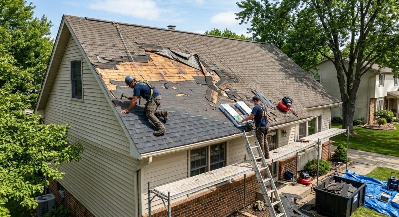 Roof Damage Repair in Haymarket, VA