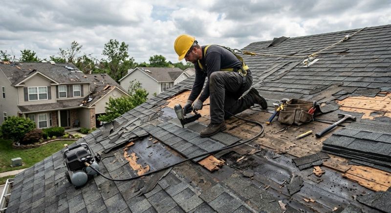 Roof Damage Repair in Loudoun County, VA